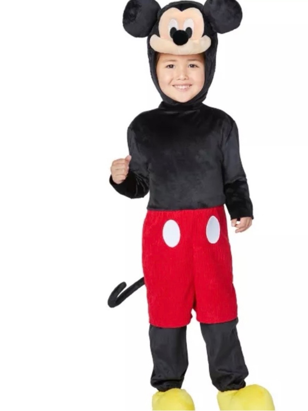 Classic Black & Red Mouse Kids Costume - Brand: